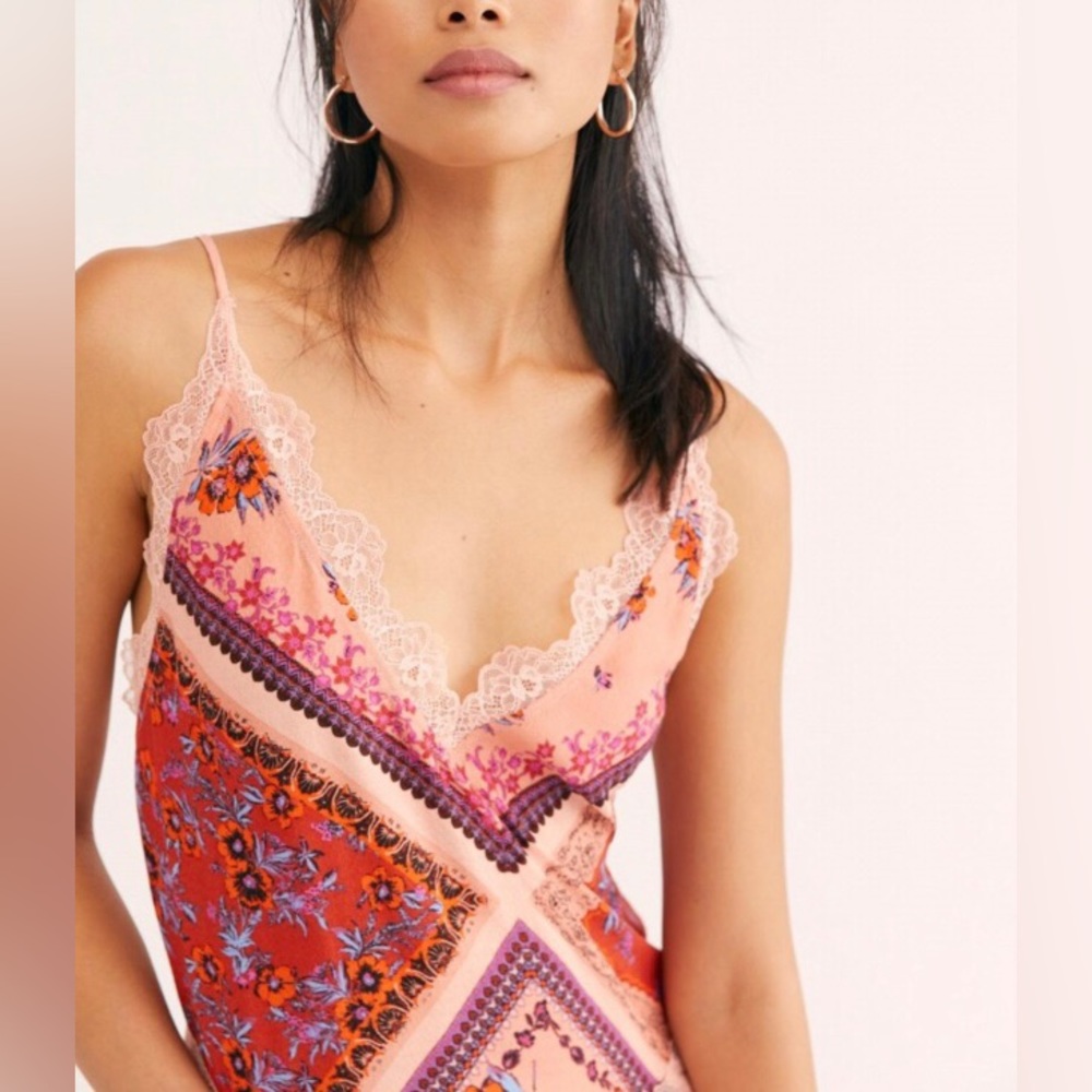 FREE PEOPLE STEVIE MAXI SLIP DRESS